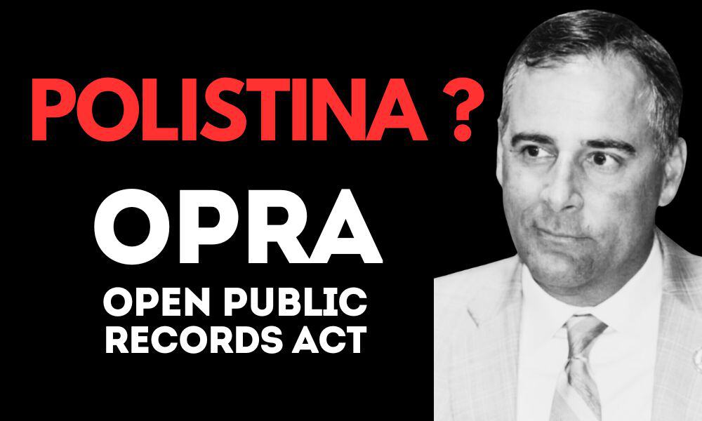 Vince Polistina OPRA Open Public Records Act New Jersey